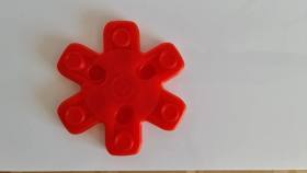 3D Baskı Ödül Mamalı Köpek ve Kedi Zeka Oyuncağı Akıllı Ödül Puzzle Kırmızı