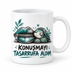 Pil Tasarrufu Tasarımlı Porselen Kupa - MODEL 1023