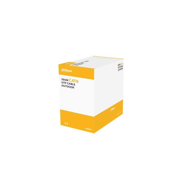 DAHUA PFM922-6UN- CAT6 305 METRE 23AWG CCA PE OUTDOOR SİYAH RENK KABLO
