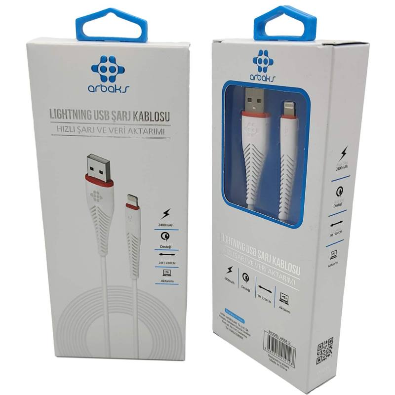 2 Metre (İphone) Hızlı Şarj Veri Aktarımı VTX-412