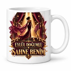 Eylül Hanımefendi Sahnesi Tasarımlı Porselen Kupa - MODEL 1268