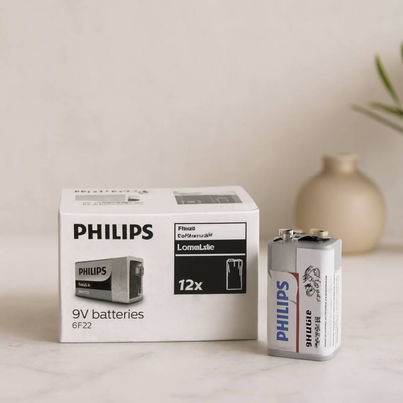 9V Pil 12'li Paket (Çinko-Klorür)