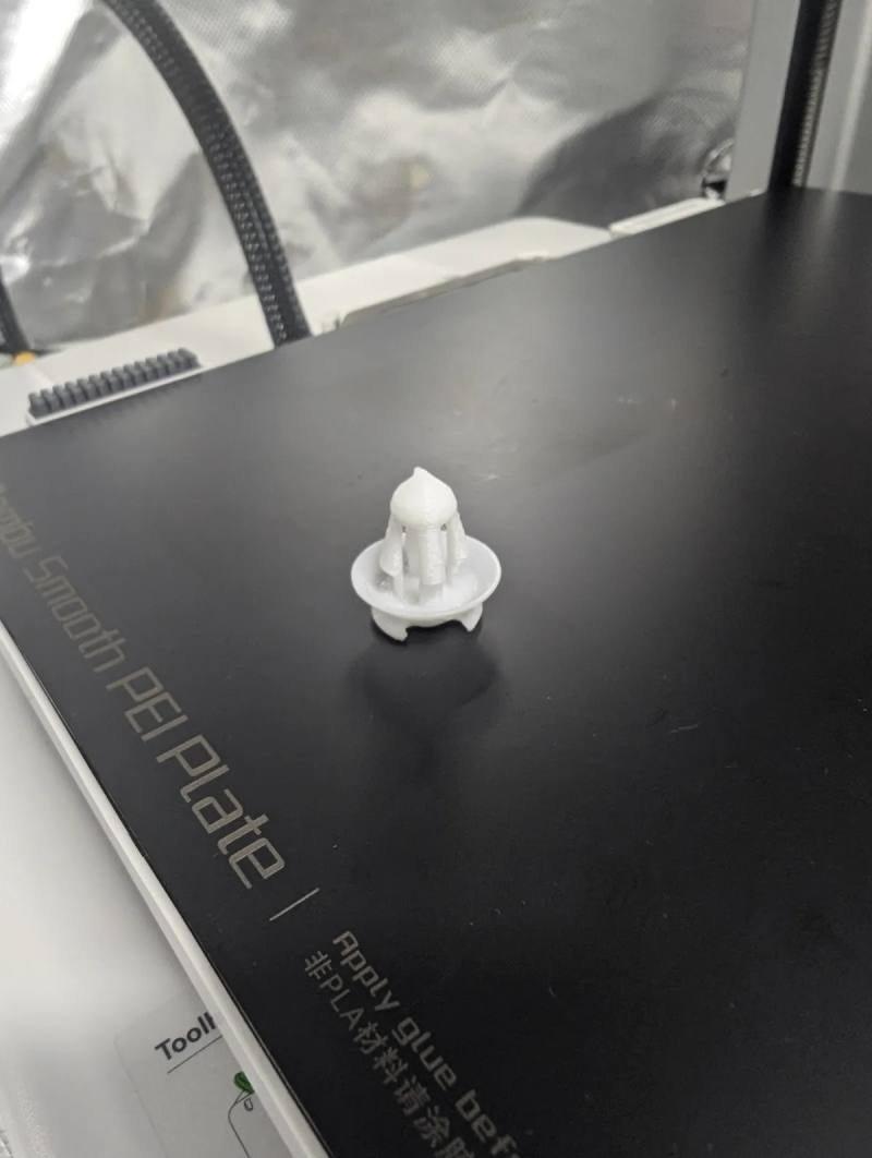 3D Baskı Araç Kapı Paneli Klipsi Oto Kapı Kaplama Tutturucu Plastik Klips Yedek Parça Gri