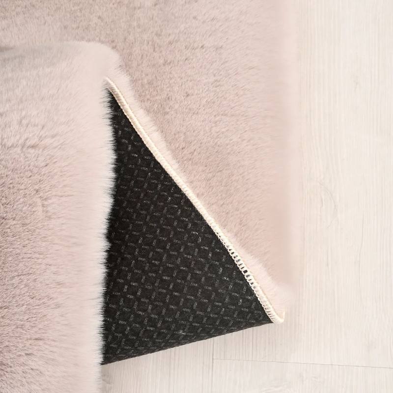 YoudayHomeCollection Tavşan Poly Peluş Halı Model Oturma Odası Halısı