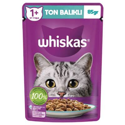 Pouch Jöle İçinde Ton Balıklı Yetişkin Kedi Konservesi 6 Adet 85 Gr