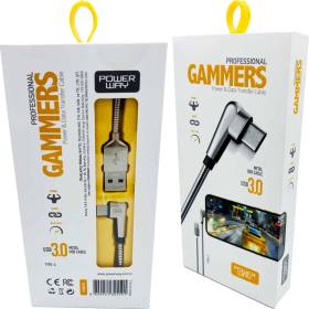 TYPE-C Metal Gamer Hızlı Şarj Kablosu GMX5