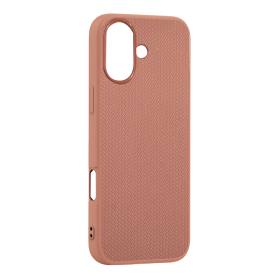 Joko Apple iPhone 16 Uyumlu Karel Silikon Kapak - Kahverengi