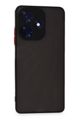 İnfinix Hot 30 4G Uyumlu Kılıf Montreal Silikon Kapak - Siyah