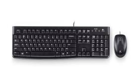 LOGITECH MK120 TR Q USB KABLOLU KLAVYE VE MOUSE SET SİYAH 920-002560