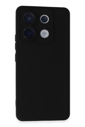 Xiaomi Redmi Note 13 Pro 5G Uyumlu Kılıf Nano içi Kadife Silikon - Siyah