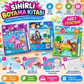 BK012 SİHİRLİ BOYAMA KİTABI (adet fiyatıdır)