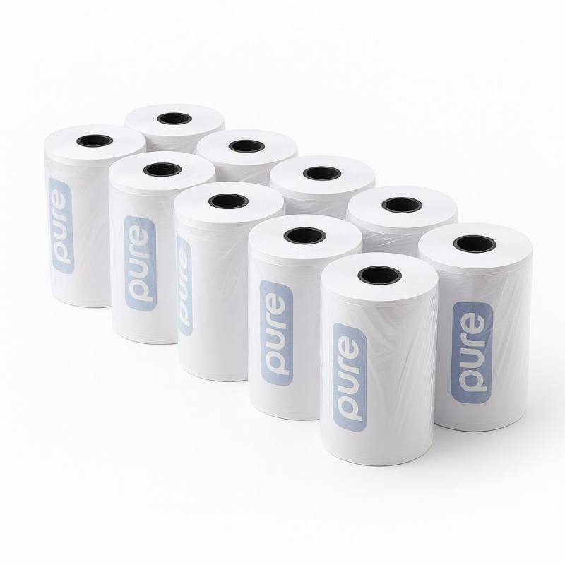 Bezos 80x30 mm Adisyon Rulosu Termal Rulo 10 Paket (100 Adet)