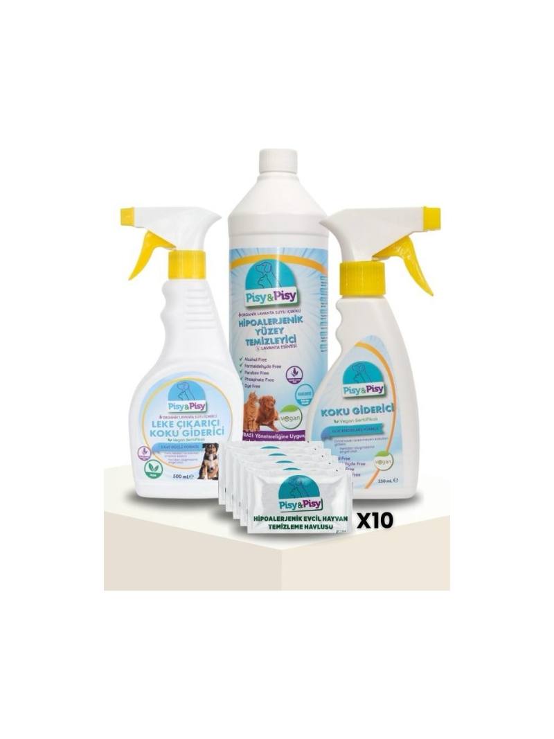 PISY & PISY EVCİL HAYVAN TEMİZLEME KİTİ 4