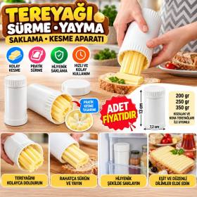 Tereyağı Sürme, Yayma, Saklama, Kesme Aparatı, Tereyağlık