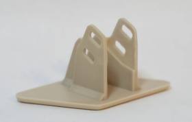 3D Baskı Far Yıkama Kapağı Araç Ön Tampon Far Sıvı Kapağı Yedek Parça Beyaz