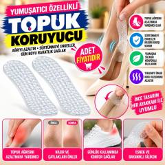 Yumuşatıcı Özellikli Topuk Ağrısını Gidermeye Yardımcı Çok Amaçlı Ortapedik İnce Tasarımlı (adet fiyatıdır)
