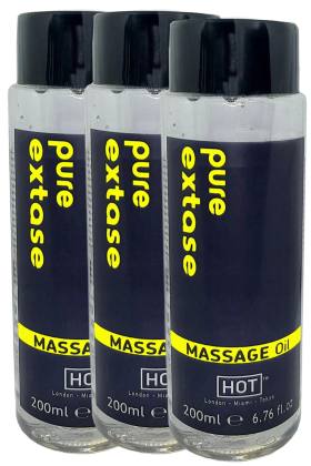 Pure Extase Massage Oil 600 ml Aromalı Masaj Yağı X 3 ADET