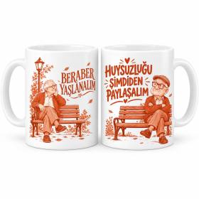 Yaş Alma Provası 2'li Porselen Kupa Seti - MODEL 1141