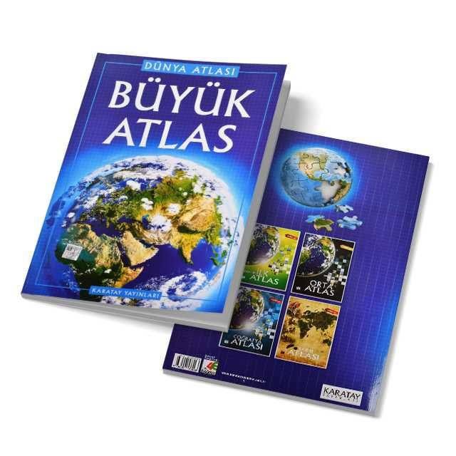 Büyük Atlas (  Atlası) Karton 1 Adet