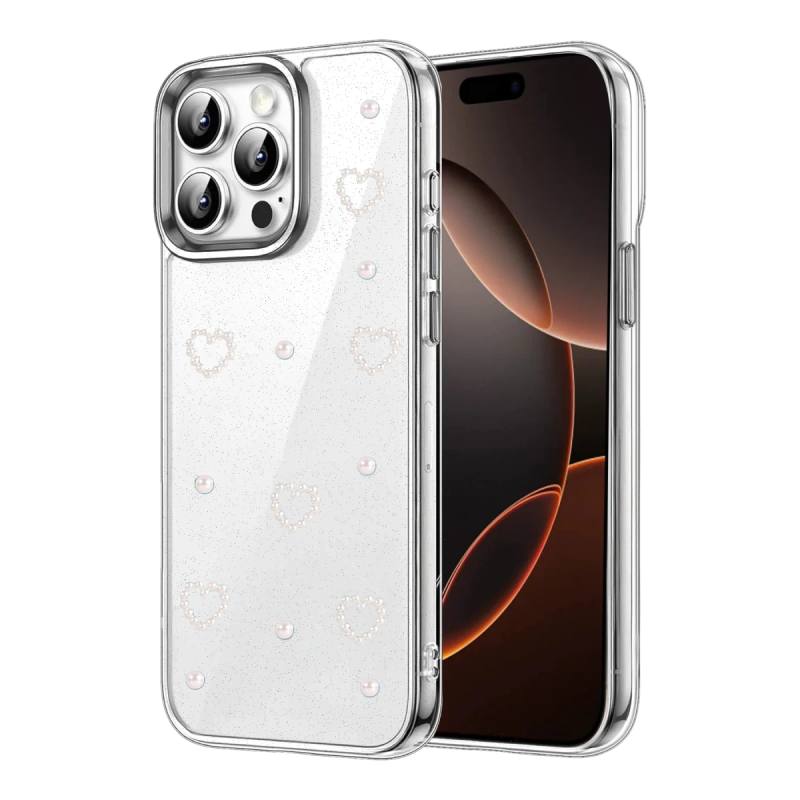 Apple iPhone 14 Pro Max Uyumlu Fiyonk Desenli Kapak - Desen 10