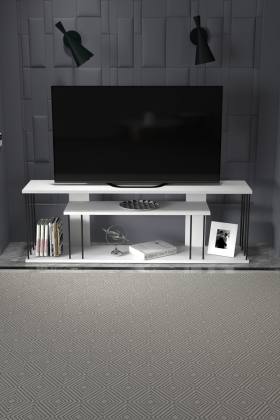 Gzd Plus TV Ünitesi Beyaz 140 cm