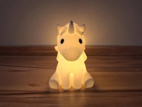 3D Baskı Sevimli Tek Boynuzlu At Formlu Tealight Mumluk Çocuk Odası Dekoratif Mum Tutucu