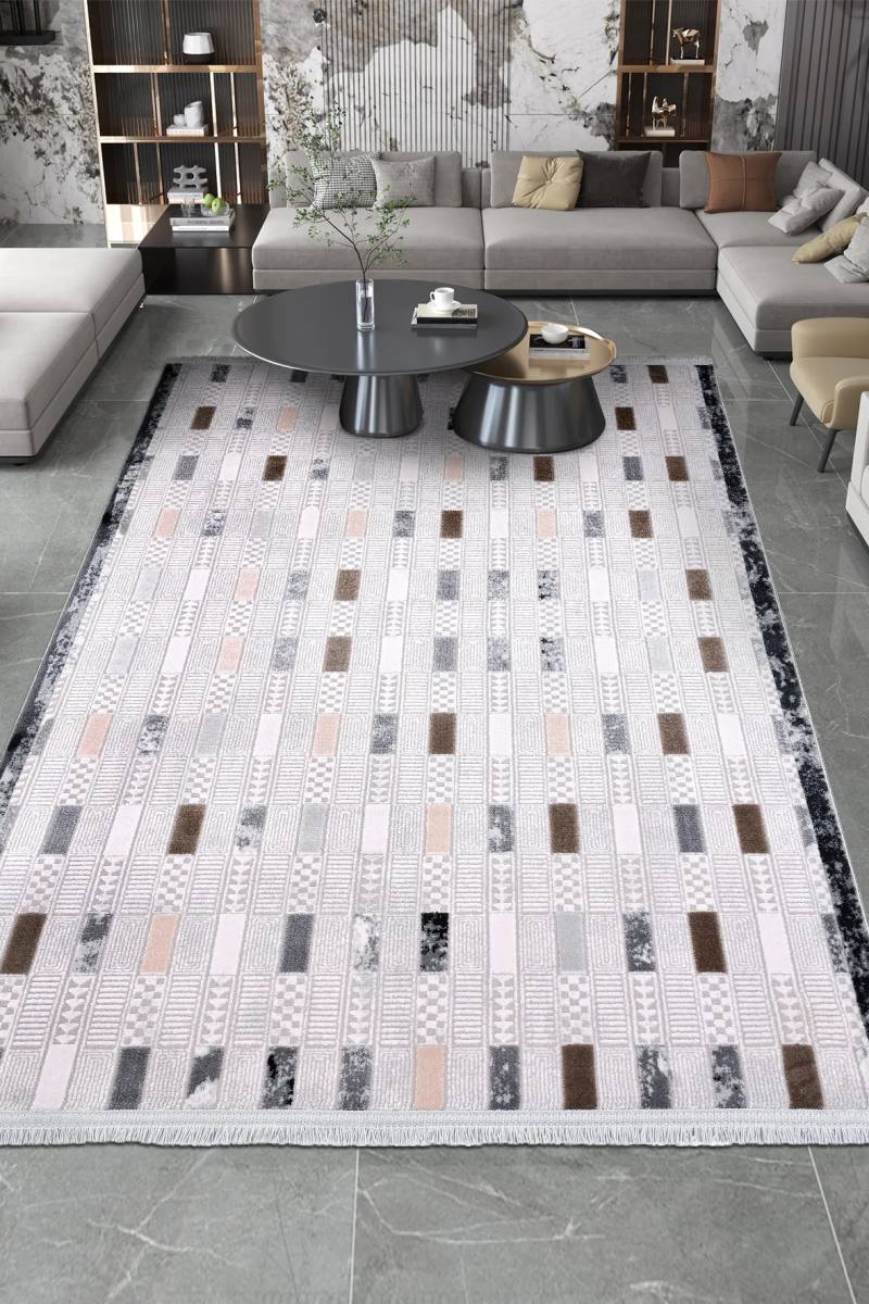 YoudayHomeCollection ROXSTONE Model Oturma Odası Halısı