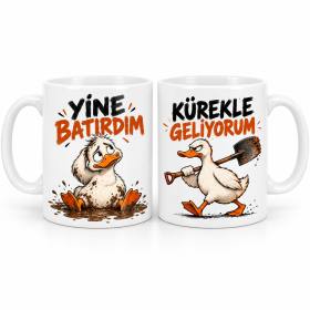 Kanka Kurtarma 2'li Porselen Kupa Seti - MODEL 995