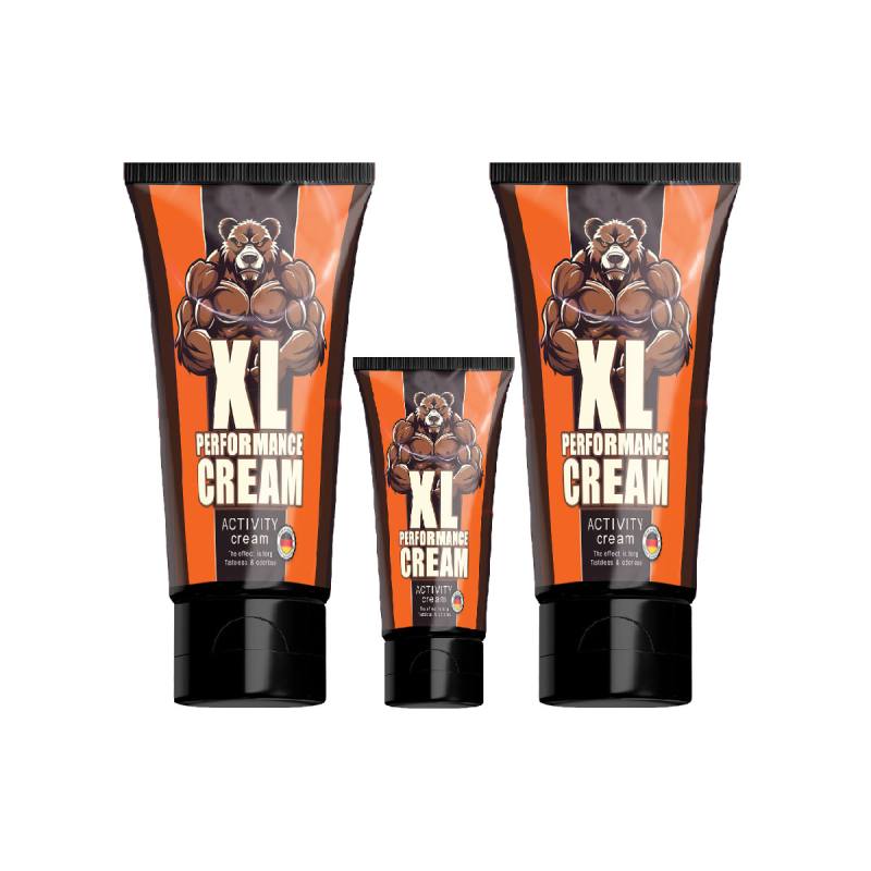 XL Performance Cream Erkeklere Özel Bakım ve Masaj Kremi 3 Adet