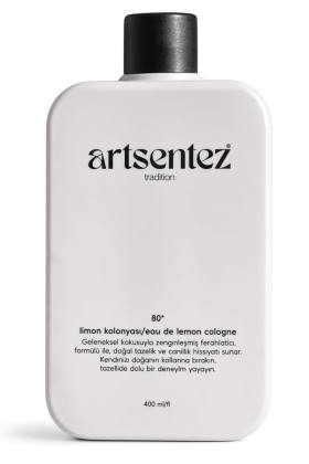ArtSentez Tradition Eau De Cologne Limon Kolonyası (80° - 400 ml)