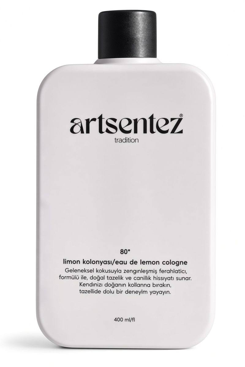 ArtSentez Tradition Eau De Cologne Limon Kolonyası (80° - 400 ml)