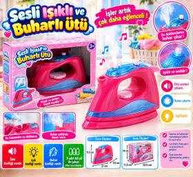 Sesli Işıklı ve Buharlı Ütü