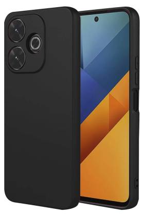 Xiaomi Redmi 13 4G Uyumlu Kılıf Nano içi Kadife Silikon - Siyah