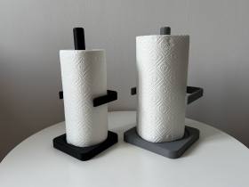 3D Baskı Minimalist Kağıt Havlu Standı Tezgah Üstü Havluluk Mutfak Aksesuarı