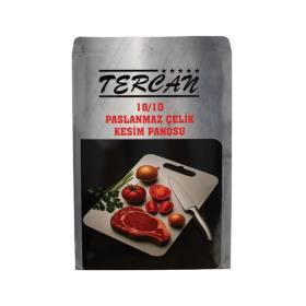 TERCAN 18/10 24*34 MUTFAK KESME PAN 1 Adet