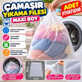 Çamaşır Yıkama Filesi Kirli Filesi Maxi 40x60 cm (adet fiyatıdır)