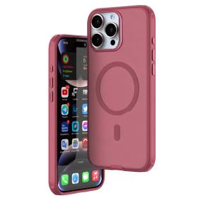 Joko Apple iPhone 16 Pro Max Uyumlu Mim Magsafe Kapak - Bordo