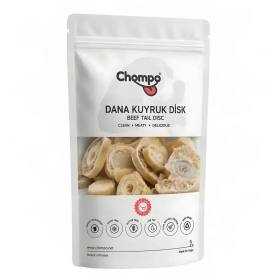 Dana Kuyruk Disk 100% Doğal Katkısız Köpek Ödül Maması 100 Gr