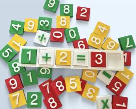 3D Baskı Çocuklar İçin Matematik Bulmacası Eğitici Sayı ve İşlem Zeka Oyunu