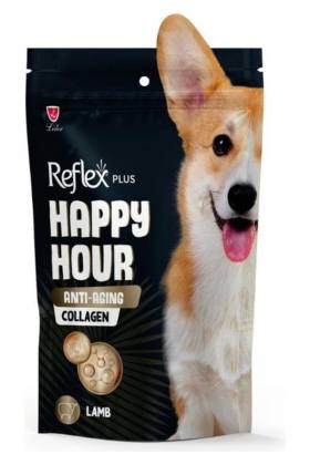 Reflex Plus Happy Hour Anti-Aging Collagen Yetişkin Köpekler İçin Ödül Maması 60 Gr