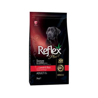 Orta ve Büyük Irk Kuzulu ve Pirinçli Yetişkin Köpek Maması 3 Kg