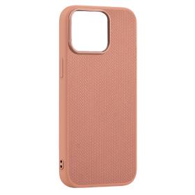 Joko Apple iPhone 12 Uyumlu Karel Silikon Kapak - Kahverengi