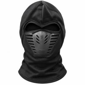 Siyah Balaklava Kar Maskesi | Air Flow Hava Kanallı Yüz Maskeli Tam Kafa Boyunluk Motorcu ve Outdoor