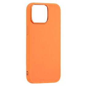 Joko Apple iPhone 14 Uyumlu Karel Silikon Kapak - Turuncu