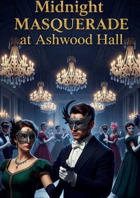 Midnight Masquerade at Ashwood Hall - İngilizce E-Kitap (Dijital Teslimat)
