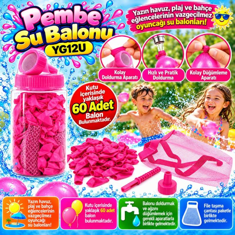 Pembe Su Balonu YG12U