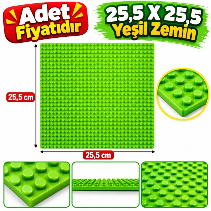 25,5 X 25,5 Yeşil Zemin (adet fiyatıdır)