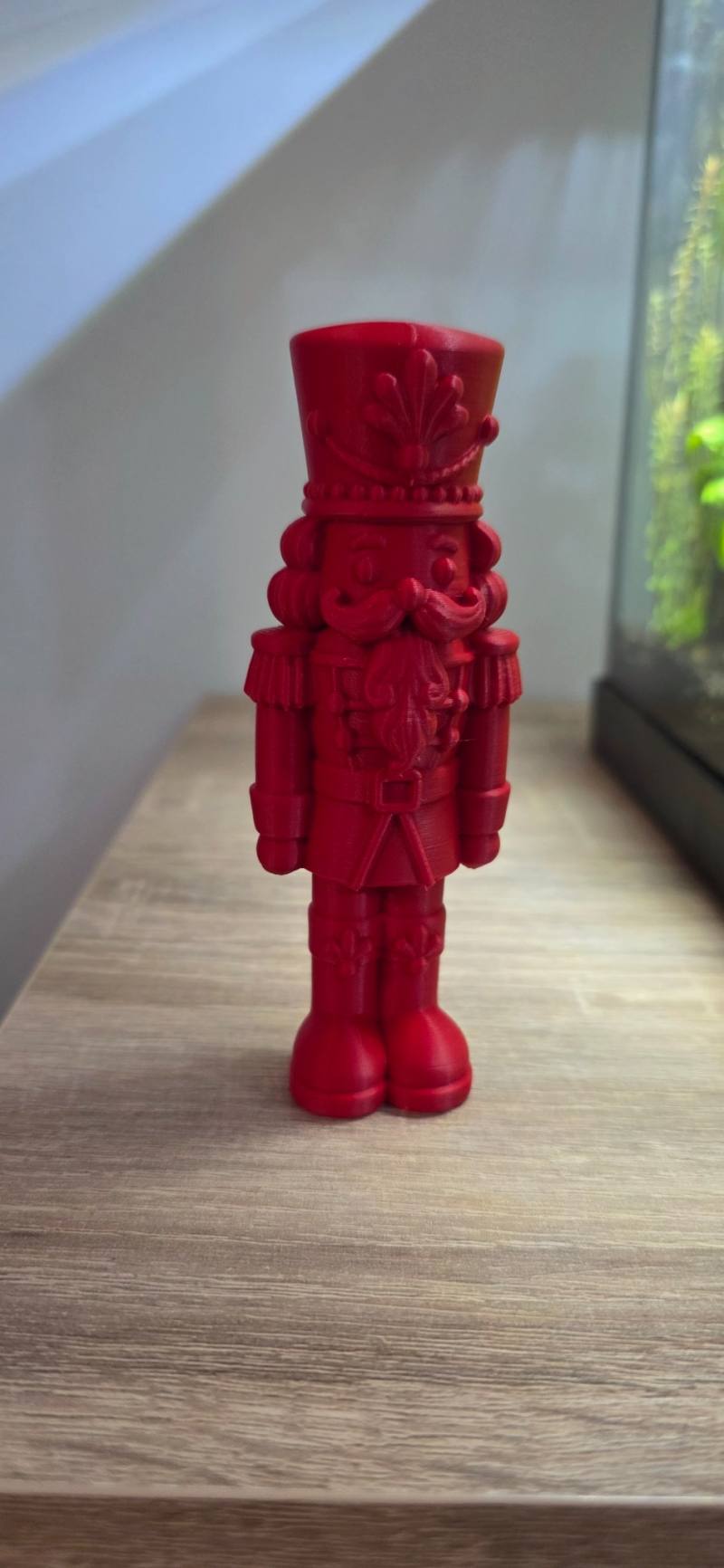 3D Baskı Fındıkkıran Asker Figürü Yılbaşı Dekoratif Noel Süsü