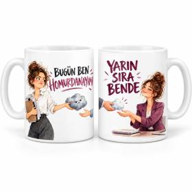 Nöbet Değişimi 2'li Porselen Kupa Seti - MODEL 1145