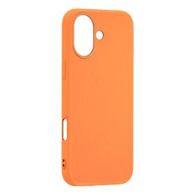 Joko Apple iPhone 16 Uyumlu Karel Silikon Kapak - Turuncu
